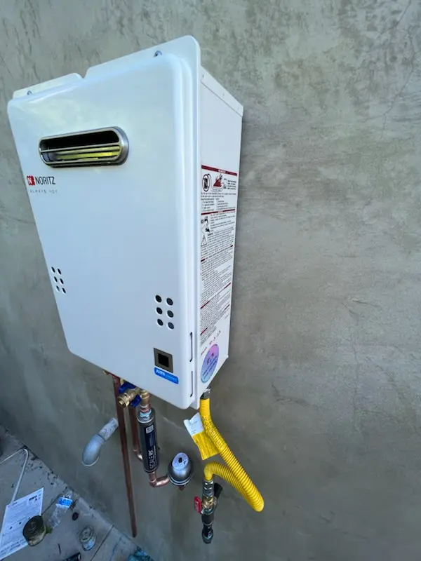 Tankless water heater installation for Hoffmansville homes